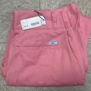 Vineyard Vines Women’s Salmon Pink “Twill Pants”